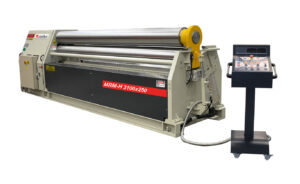MRM-H 3100 / HYDRAULIC ASSYMETRICAL INITIAL PINCH 3 ROLLS PLATE BENDING MACHINE